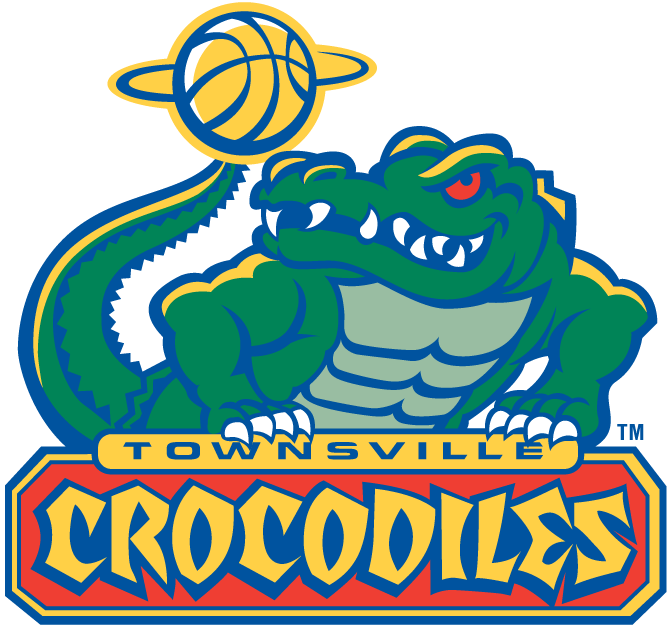 Townsville Crocodiles Pres Primary Logo iron on heat transfer...